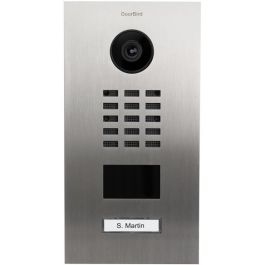 DoorBird D2101V IP Video Türstation V2A Edelstahl, 720p, Ultra gran angular 140°, Visión Nocturna IR Precio: 826.79000041. SKU: B1AF2CT9MP
