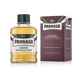 Proraso Loción After Shave Sándalo y Karité 400 ml - Profesional, Refrescante y Tonificante para Afeitado Hombre Precio: 14.69000016. SKU: S05103205