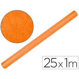 Liderpapel Papel Kraft Naranja Fuerte para Embalaje Rollo 25x1 mt 65 g/m² Precio: 15.94999978. SKU: B13HX685SE