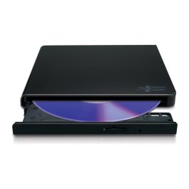 Hitachi-LG GP57EB40 Grabadora DVD Externa USB Slim Negra Portátil Sobremesa