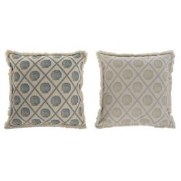 Cojin Atlantico DKD Home Decor Crudo Azul 10 x 45 x 45 cm (2 Unidades) Precio: 29.94999986. SKU: B1EL3ANJD5