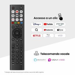 Hisense 43A6Q Televisor Smart TV 43" 4K Ultra HD VIDAA Alexa, Dolby Vision, Modo Juego Plus, Wi-Fi Negro