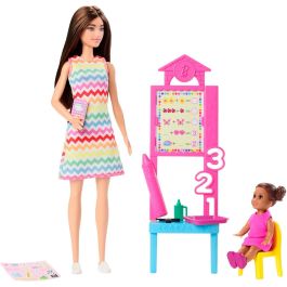 Barbie Muñeca Tú Puedes Ser Maestra Jcr76 Precio: 25.4999998. SKU: B18HK44HL5