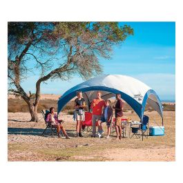 Coleman FastPitch Shelter XL - Pabellón de Campamento con Estructura Rígida, Montaje Rápido 5 Min, UFP 50+, Azul y Blanco