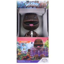 Cable Guy Sackboy LittleBigPlanet Soporte Mando y Móvil 21cm - Compatible PS5 DualSense, Xbox Series S/X, iPhone
