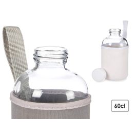 Botella de Cristal con Neopreno 600 ml - Pack de 3 - Varios Colores - Vivalto (24 Unidades) Botella de Cristal con Neopreno 600 ml - Pack de 3 - Varios Colores - Vivalto (24 Unidades)