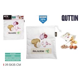 Quttin Bolsa Alimentos Reutilizable 39.5 x 35 cm (18 Unidades)