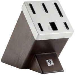 Zwilling 35145-000-0 - Juego de Cuchillos de Chef, Pan, Pelar con Tijeras y Bloque de Esche - Acero Inoxidable