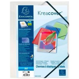 Exacompta Carpeta con Gomas Kreacover 3 Solapas A4 Polipropileno Translúcido Incoloro (Set de 25) (Set de 25) Exacompta Carpeta con Gomas Kreacover 3 Solapas A4 Polipropileno Translúcido Incoloro (Set de 25) (Set de 25) Precio: 78.95000014. SKU: B1K7EDBXZ8