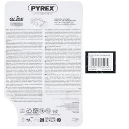 Bandeja Horno Acero Glide Pyrex® 38x25 cm