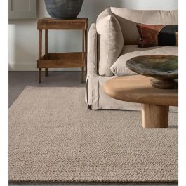 DKD Home Decor Carpets 2c25 Alfombra Boho Crudo Lana Hecho a mano 300 x 200 cm