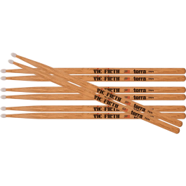 Vic Firth Baquetas Vf American Classic 7An Nylon (Pack 4) Terra