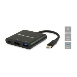Conceptronic DONN01B Adaptador USB-C a HDMI/USB-A/60W PD, 15cm
