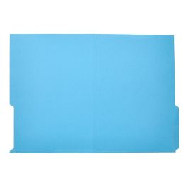 Subcarpeta Cartulina Liderpapel Din A4 Pestaña Inferior 240 gr-M2 Azul 50 unidades