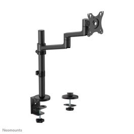 Neomounts Soporte de Escritorio para Monitor/Pantalla, Opciones de Fijación: Abrazadera y Ojal