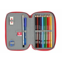 Plumier doble pqño 28 pcs sevilla fc 12,5x19,5x4cm Plumier doble pqño 28 pcs sevilla fc 12,5x19,5x4cm