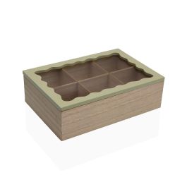 Caja para Infusiones Versa Blanco Madera 20 x 5 x 16,5 cm Precio: 9.9499994. SKU: B1EMAY75KN