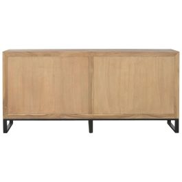 Aparador Home ESPRIT Teca Madera MDF 180 x 40 x 85 cm