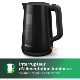 Philips Hervidor de agua HD9318/20 Diario 1.7L Negro