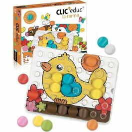 Nathan Clic'Educ La Granja - Juego Educativo Infantil para Aprender a Identificar y Asociar Colores con Peones y Temática de Granja Precio: 29.58999945. SKU: S7162956