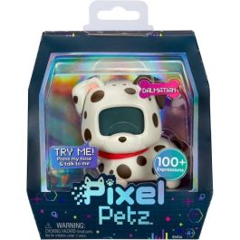 Pixel Petz LIT35051540304 Animal Virtual Interactivo Dálmata con Más de 100 Reacciones para Juegos y Actividades, Niños +4 Años