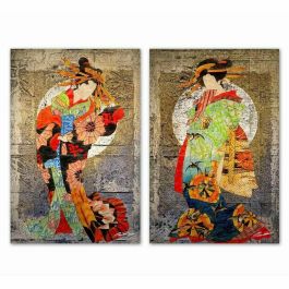 Cuadro DKD Home Decor Oriental (40 x 1,8 x 60 cm) (2 Unidades) Precio: 14.88999985. SKU: B1E55CP8X8