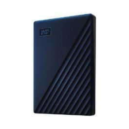 Western Digital My Passport para Mac Disco Duro Externo Portátil 5 TB USB 3.0 & USB-C/A, Encriptación 256-bit AES, Azul