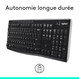 Logitech K270 Teclado Inalámbrico Francés AZERTY
