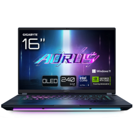 GIGABYTE AORUS MASTER 16 BZH Portátil Gaming - 16,0“, 240Hz OLED, Intel Core 275HX, NVIDIA RTX 5090 GPU, 32GB DDR5 5600MHz, 1 x Gen4 1TB SSD, Windows 11 Pro, Garantía de 2 años, AORUS MASTER 16 BZHC6ESE64SP
