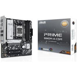 ASUS PRIME B840M-A-CSM Placa Base AMD AM5 DDR5 mATX para Ryzen 7000/8000/9000 Series con 2.5 Gigabit Ethernet