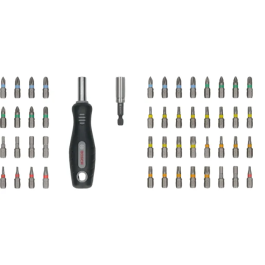Bosch Professional Juego de Puntas de Destornillador Extra Duras de 50 Piezas 25 mm - BOS6949509252159