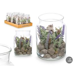 Tarro Cristal Lavanda Ibergarden 12X17CM (12 Unidades) Precio: 80.6899995. SKU: B19ESKTNHD