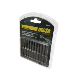 Mota Juego de puntas torx tamper 50mm 10 unid. btj2 - T6/T7/T8/T9/T10/T15/T20/T25/T27/T30 Precio: 4.79000038. SKU: S7900133
