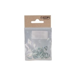 Edm Pack 7 unid. Gancho forma "S" 30 mm Zincado
