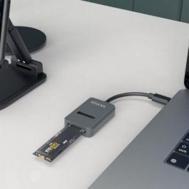 AISENS - USB-C DOCK M.2 (NGFF) ASUC-M2D012-GR SATA/NVME A USB3.1 GEN2, GRIS