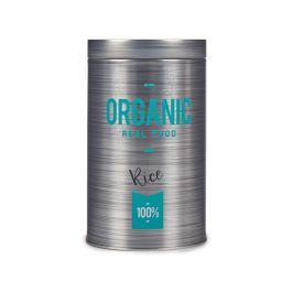Bote Hojalata Redondo Organic Arroz Kinvara 10.4x18.2x10.4 cm (24 Unidades) Bote Hojalata Redondo Organic Arroz Kinvara 10.4x18.2x10.4 cm (24 Unidades)