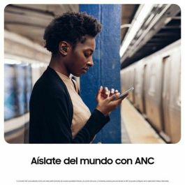 Samsung SM-R400NZAAEUC Auriculares Inalámbricos Galaxy Buds FE con ANC, Batería hasta 30h y Estuche de Carga - Grises y Blancos