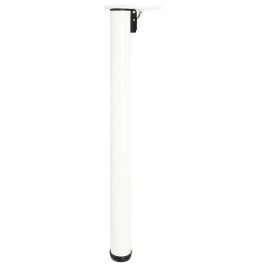Herrajes Alk Pata de Mesa Plegable Ø50mm Regulable Altura 710-740mm Serie Plega Color Blanco RAL 9010 (Unidad) Precio: 17.5000001. SKU: B1KCV9KPCW