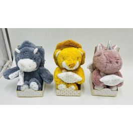 DKD Home Decor Peluche Baby Amarillo Gris 10 x 15 x 10 cm (6 Unidades) Precio: 27.50000033. SKU: B18XYKXKPB