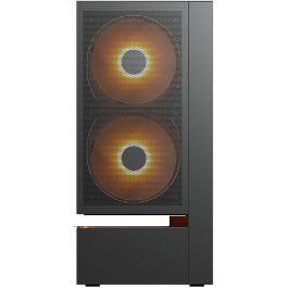 Cougar CFV235 Midi Tower ATX Schwarz ARGB Mesh Caja de PC con Ventana de Vidrio Templado y Iluminación RGB