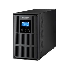 SAI Online Phasak Conqueror Pro 3000 VA Online LCD/ 3000VA-2700W/ 3 Salidas/ Formato Torre SAI Online Phasak Conqueror Pro 3000 VA Online LCD/ 3000VA-2700W/ 3 Salidas/ Formato Torre