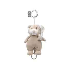 KioKids Musical Móvil de Cuna Oso Peluche Beige +0 Meses con Melodía Suave y Mecanismo de Cuerda para Bebés Recién Nacidos Colección Dolci Amici