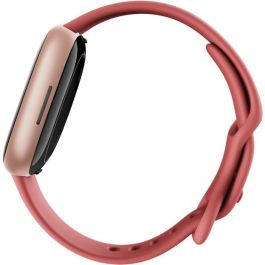 Fitbit Versa 4 Smartwatch GPS con Pantalla Táctil, Monitor de Frecuencia Cardíaca y Oxígeno en Sangre, Resistente al Agua, Copper Rose