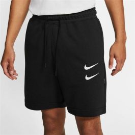Pantalones Cortos Deportivos para Hombre Nike Sportswear Swoosh Negro