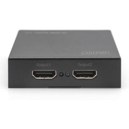 Digitus Splitter HDMI 1x2 4K para hasta 2 monitores negro