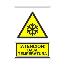 DUVER Señal Atención Baja Temperatura Plástico 420X297mm