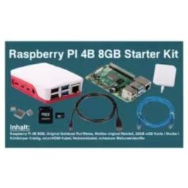 Raspberry Pi RASPBERRY PI4B - 8GB - FULL KIT WITH RED / WHITE HOUSING Precio: 234.69000038. SKU: B1BSAFRSYF