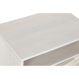 Mesita De Noche Romantico DKD Home Decor Blanco Roto 35 x 45 x 55 cm