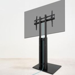TOQQ SOPORTE SUELO "MIRROR" PARA PANTALLAS 32"-85"