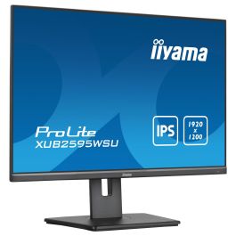 iiyama Prolite XUB2595WSU-B5 Monitor 25" WUXGA LED IPS 16:10 4ms Negro HDMI DP USB